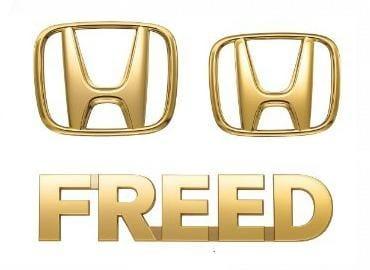 Genuine Honda Parts - Gold Emblem Set - Honda - Freed Hybrid GB7 - 08F20-SYY-001A - Rzcrew Garage