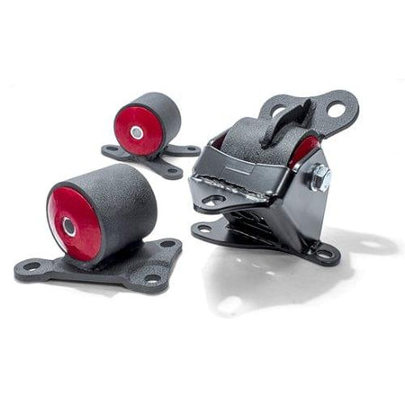 Steel Black (2 Bolts) Engine Mount Kit ( 95A Dk Red) - EK(All) - 10050-95A