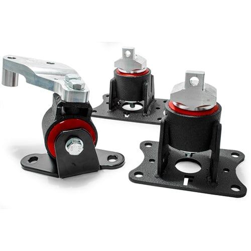 Steel Black Engine Mount Kit ( 60A Red) - CL7/CL9 - 10751-60A