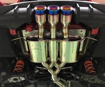 Seeker SES Muffler KIT "TRIDENT" - FK8 - 11600-FK8-000