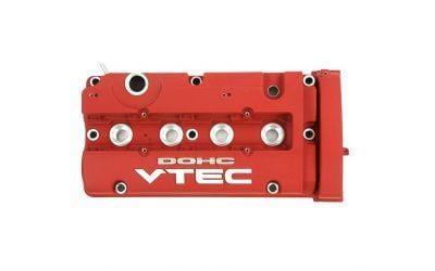 Genuine Honda Parts - Valve Cover (Red) - Honda H22A - 12310-P5P-J00 - 12310-P5P-J00