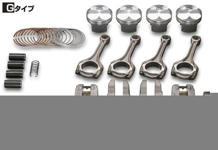 Toda Racing - 2.2 Stroker Kit (2157cc - 87.00 x 90.7mm : 4.35cc/10.3cc) - Honda F20/22C - 13001-F20-001-G - 13001-F20-001-G