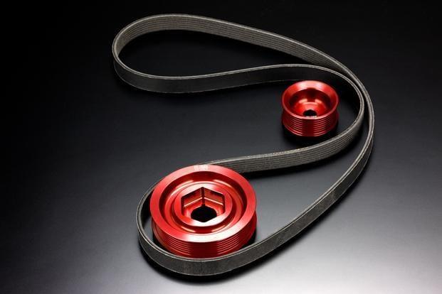 Toda Racing -  Lightweight Pulleys Kit (W/o AC) for CL7 - Honda - K20A - 13810-CL7-H00 - 13810-CL7-H00