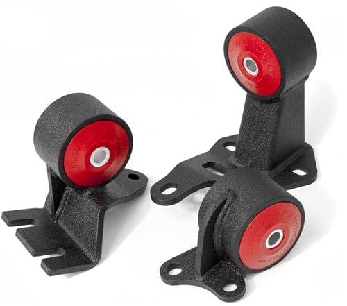 Steel Black Lhd Engine Mount Kit ( 95A Dk Red) - EE9 - 19150-95A