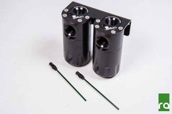 Radium Engineering Dual Universal Catch Can Kit 20-0005
