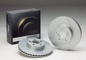 Dixcel Slotted Rear Rotors - Honda - DC5 - 335-5060-SD - Rzcrewgarage