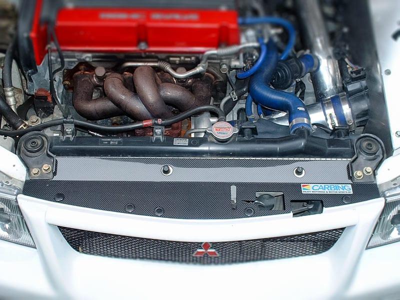 Okuyama Carbing - Carbon Cooling Plate  - Mitsubishi - Lancer Evolution VI CP9A Evo 5/6 