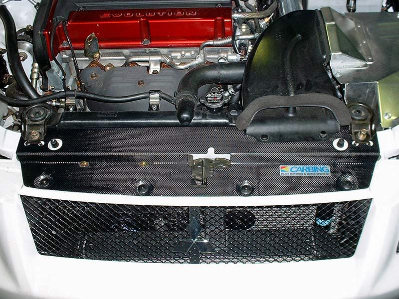 Okuyama Carbing - Carbon Cooling Plate  - Mitsubishi - Lancer Evolution VII CT9A Evo 7 