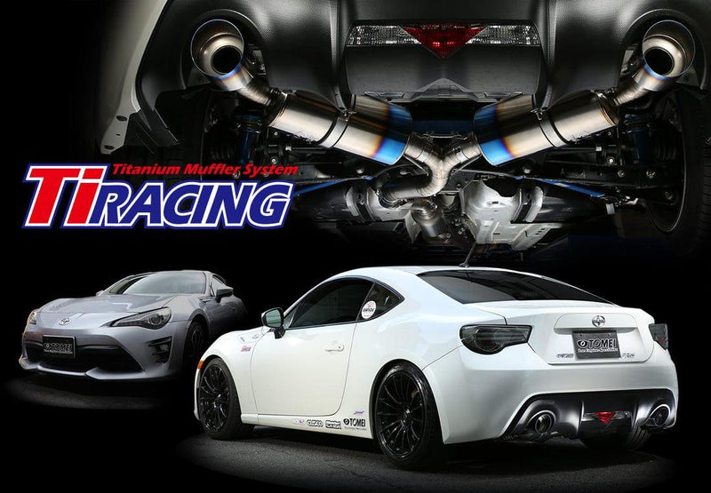 Tomei - Ti Racing Titanium Exhaust System - Subaru - BRZ ZC6 APPLIED A to E - ZC6 APPLIED A to E - 441001