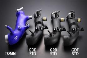 Tomei Turbo Suction Intake Hose Black - Subaru - Impreza WRX STi GDB APPLIED A to G