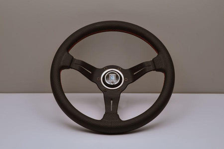 Nardi - Deep Corn Steering Wheels - 3 Spokes Leather - 53mm Deep Dish-6069.33.2093 - RZCrewGarage