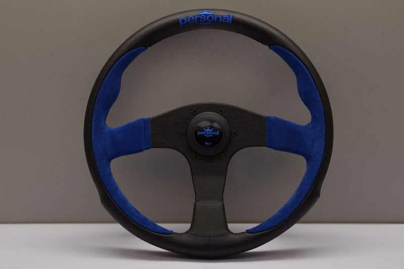 Personal - Pole Position Steering Wheels - 3 Spokes Leather,Suede-6521.33.2003 - RZCrewGarage
