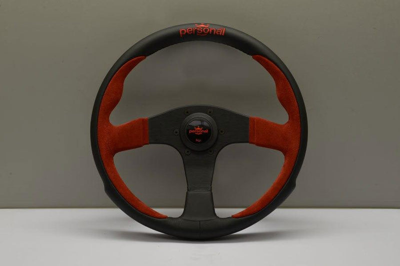 Personal - Pole Position Steering Wheels - 3 Spokes Leather,Suede-6521.33.2011 - RZCrewGarage