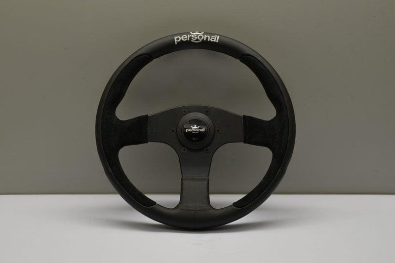 Personal - Pole Position Steering Wheels - 3 Spokes Leather,Suede-6521.33.2091 - RZCrewGarage
