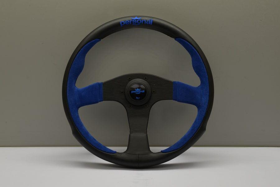Personal - Pole Position Steering Wheels - 3 Spokes Leather,Suede-6521.35.2003 - RZCrewGarage