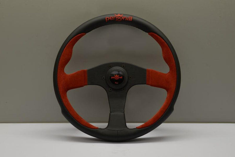 Personal - Pole Position Steering Wheels - 3 Spokes Leather,Suede-6521.35.2011 - RZCrewGarage