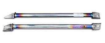 Okuyama Carbing - Front Upper Twin Bar (Titanium) - Subaru BRZ ZC6 APPLIED A to E - 693 055 2