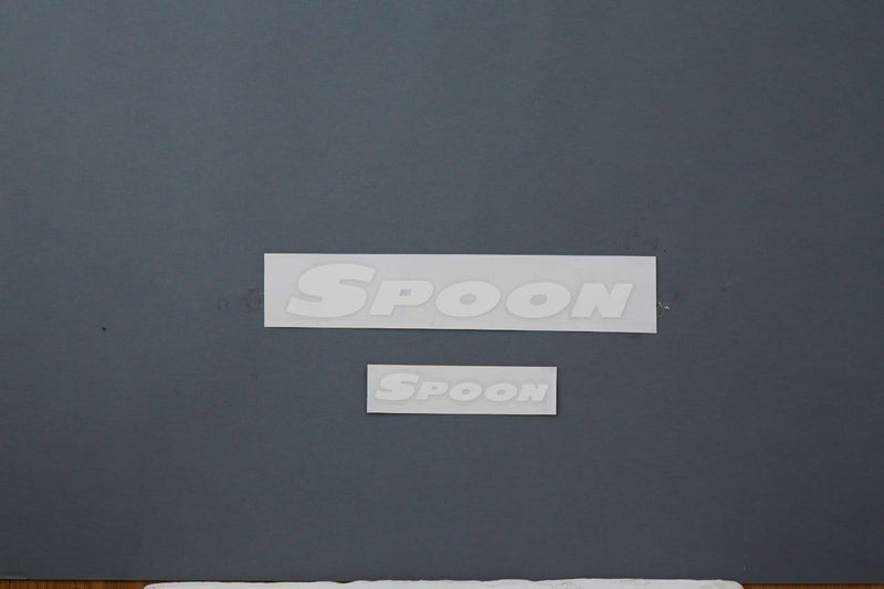 Spoon - Team Sticker Set ( White) - Honda - ALL-90000-W00 - ALL-90000-W00 - Rzcrew Garage