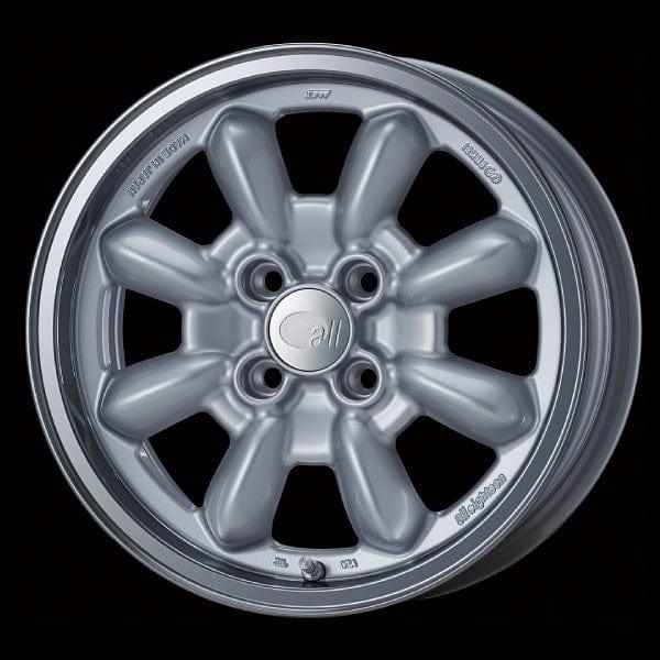 Enkei Japan All eighteen - 15x6J - 4x100 - ET: 38 (Machining Silver) - JDM-318-560-4938MS