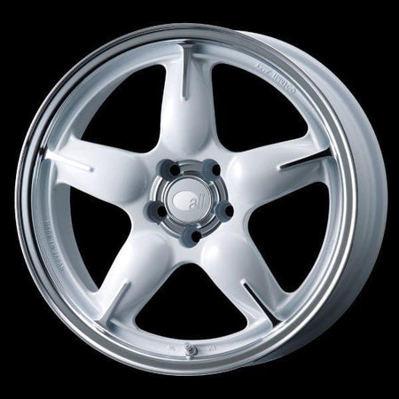 Enkei Japan all five - 17x7.5J - 5x100 - ET: 35/45 (Machining Pearl White) - JDM-305-775-8035MCPW