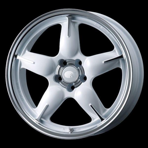 Enkei Japan all five - 17x7.5J - 5x112 - ET: 45 (Machining Pearl White) - JDM-305-775-4445MCPW