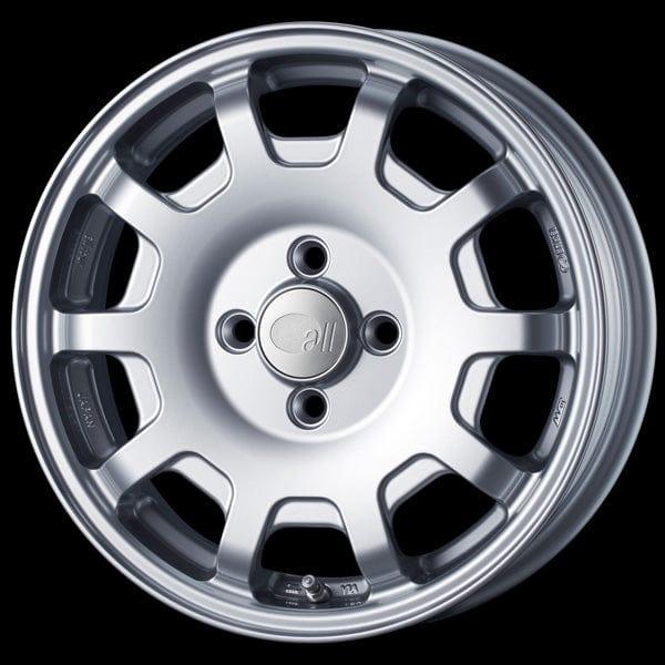 Enkei Japan all four - 16x5.5J - 5x139.7 - ET: 20 (Sparkle Silver) - JDM-304-655-8220SS