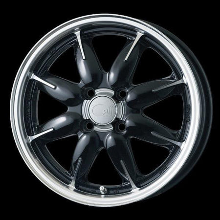 Enkei Japan all one - 15x5J - 4x100 - ET: 45 (Machining Black) - JDM-301-550-4945MCBK