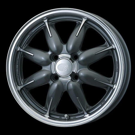 Enkei Japan all one - 15x6J - 4x100 - ET: 45 (Machining Gunmetallic) - JDM-301-560-4945MCG