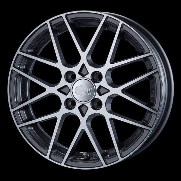 Enkei Japan all ten - 15x5J - 4x100 - ET: 45 (Machining Gunmetallic) - JDM-310-550-4945MGM