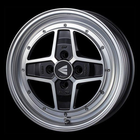 Enkei Japan Apache II - 15x5J - 4x100 - ET: 45 (Machining Black) - JDM-471-550-4945MCBK