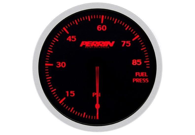 Perrin White,Red Fuel Pressure - Gauge 60mm - 85psi-ASM-GAU-025 - RZCrewGarage