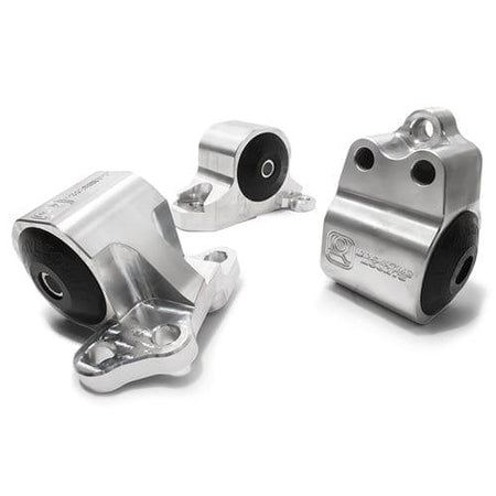 Aluminum Black Anodised 3 Bolts Engine Mount Kit ( 95A Dk Red) - DC2/DB8 - B10150-95A-BA