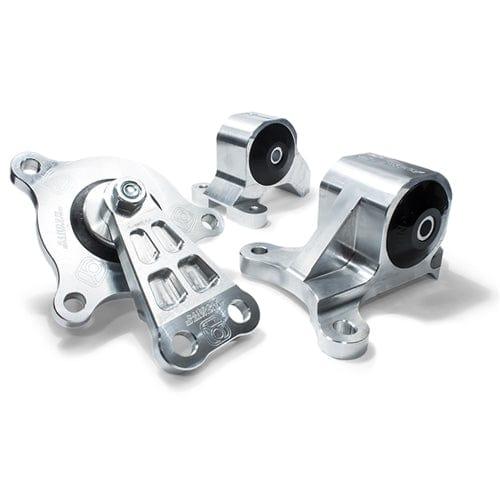 Aluminum Black Anodised Engine Mount Kit ( 75A Blk) - EP3 - B90650-75A-BA