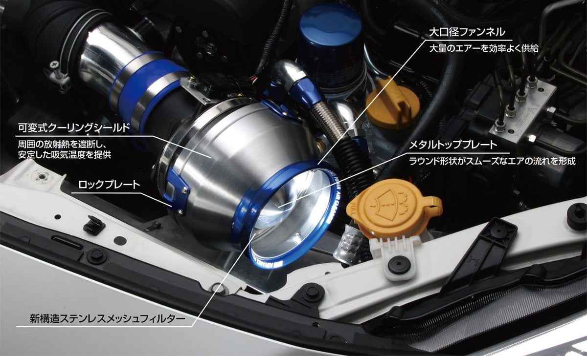 Blitz ADVANCE POWER Intake Kit - Subaru - Impreza WRX STi GRB APPLIED A to E - 42138