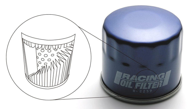 Blitz Racing Oil Filter - Diam 80 × H74 / M20 × P1.5 (86 / BRZ exclusive size ,Horizontally opposed engine high pressure type) - B-8203