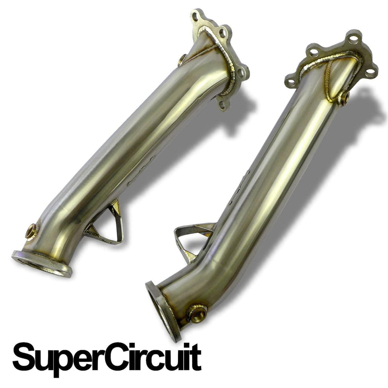 Rzcrew Garage - 2pcs Super Circuit Decat Pipe - Nissan - GT-R R35 - R35 - CP-GTR35-S008