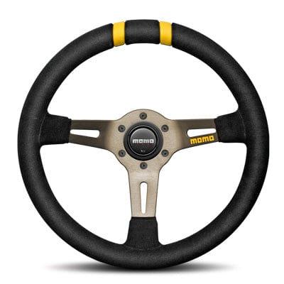 Momo - Drift Steering Wheels - 3 Spokes Leather - 90mm Dish-D-20 - RZCrewGarage