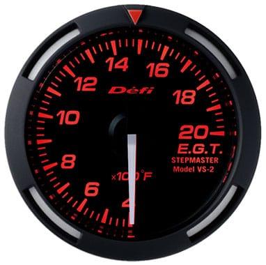 Defi Red Racer Exhaust Gas Temperature Gauge - 52mm - 400-2000 F-DF06807 - RZCrewGarage