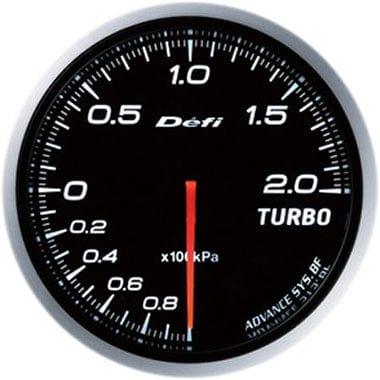 Defi White Advance BF Boost Gauge - 60mm - 2 Bar-DF09901 - RZCrewGarage