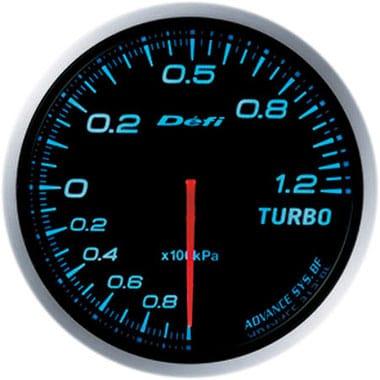 Defi Blue Advance BF Boost Gauge - 60mm - 1.2 Bar-DF10003 - RZCrewGarage