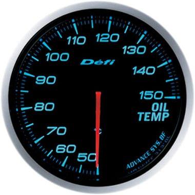 Defi Blue Advance BF Oil Temperature Gauge - 60mm - 50-150C-DF10403 - RZCrewGarage