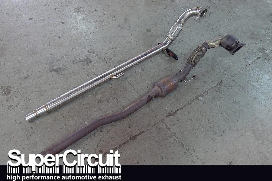Rzcrew Garage - 2.5" Super Circuit Down Pipe - Volkswagen - Golf 5 GTI, GTX 1k(G5)(Gti) - 1k(G5)(Gti) - DP-VWG5GTI-S001