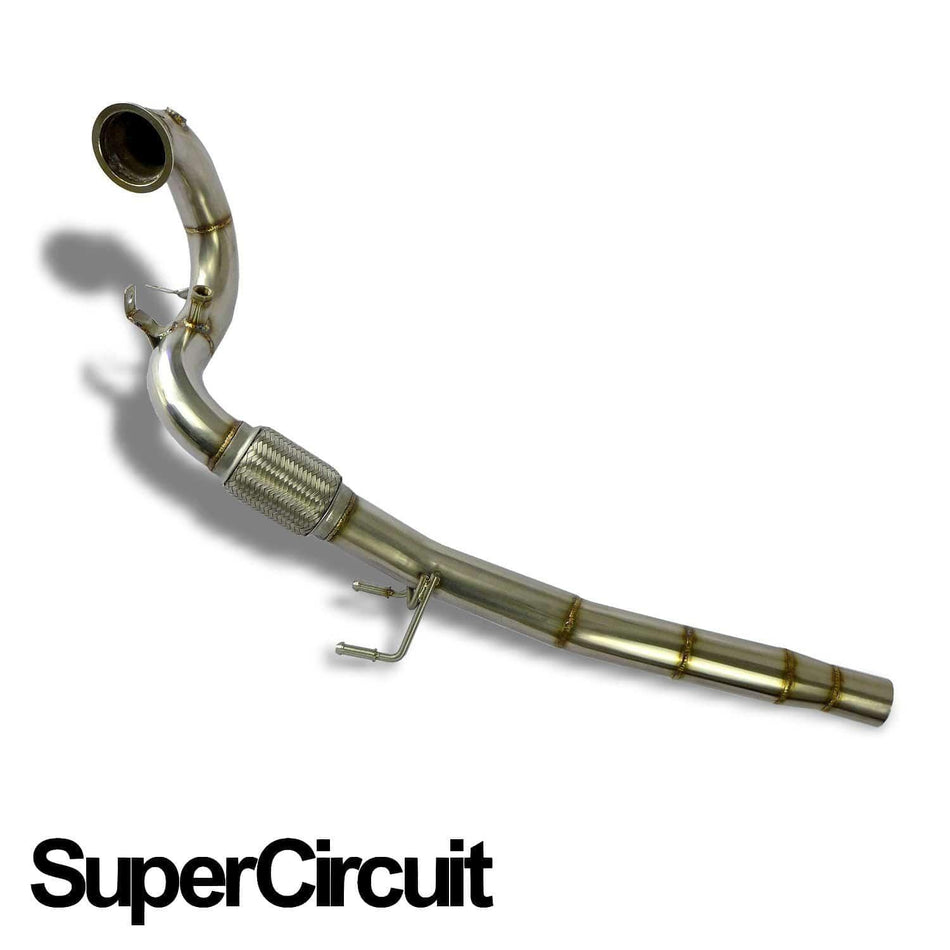 Rzcrew Garage - (TSI Only) 2.5" Super Circuit Down Pipe - Volkswagen - Golf 7 Gti 5G(G7)(Gti) - 5G(G7)(Gti) - DP-VWG714TSI-S001