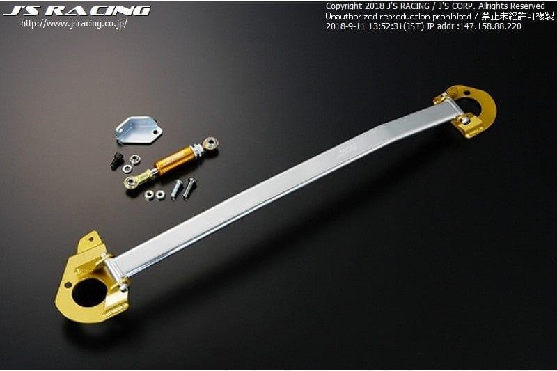 Js Racing - Front Strut Tower Bar with Engine Torque Damper (LHD) - Honda S2000 AP1/AP2 - ETD-S1-TL