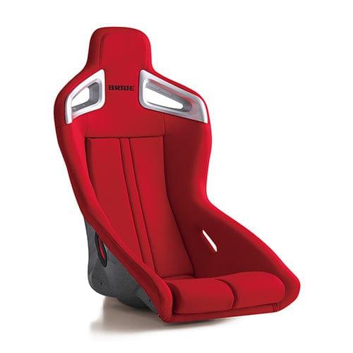 Bride A.i.R Fixed Bucket Seat - Frp - Red-F86BMF - Rzcrewgarage