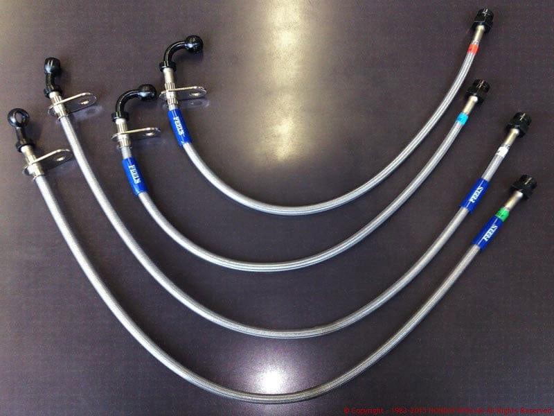 Feels Braided Brake Lines - Honda - JW5 - FEEL0435 - Rzcrewgarage