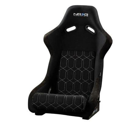 NRG FRP 300 (Large) Fixed Bucket Seat - Black/Blue/Red-FRP-300 - Rzcrewgarage