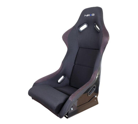 NRG FRP 300 (Large) Fixed Bucket Seat - Black/Blue/Red-FRP-300 - Rzcrewgarage