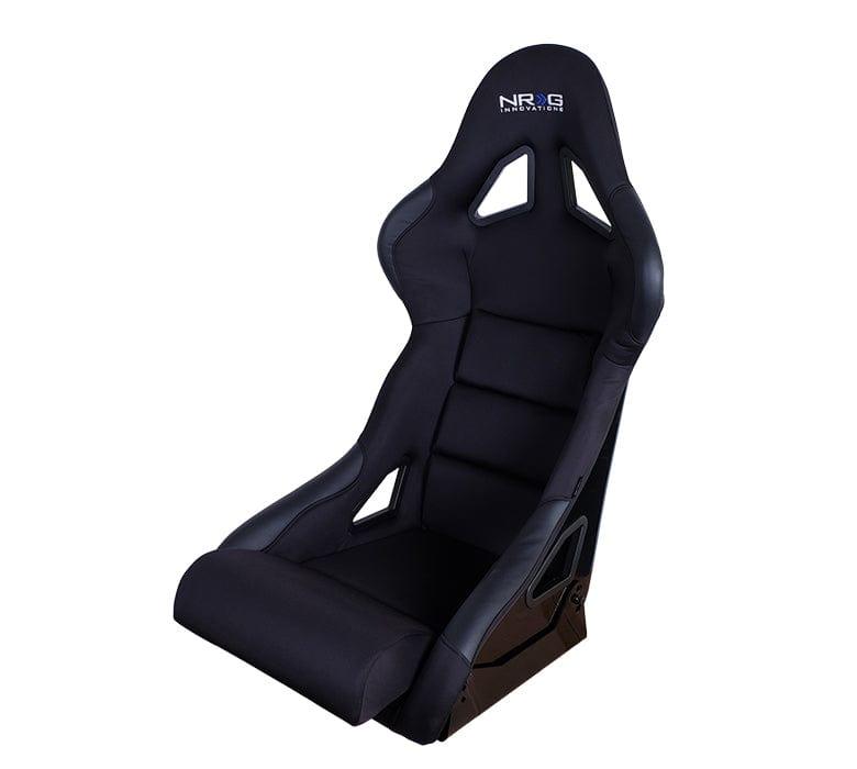 NRG FRP 330 (Medium) Fixed Bucket Seat - Black-FRP-330 - Rzcrewgarage