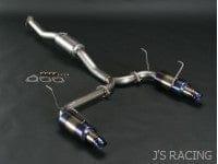 Js Racing FX-Pro Titanium 70RS Dual Exhaust System - AP1/AP2 - FTMW-S1-70RS
